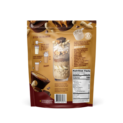 Chocolate Peanut Butter Protein Smoothie